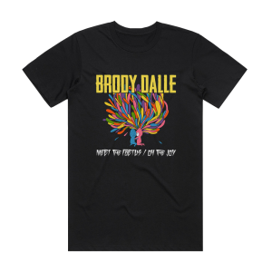 Brody Dalle Meet The Foetus Oh The Joy Album Cover T-Shirt Black