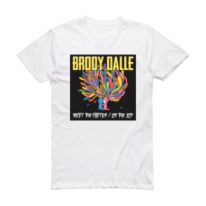 Brody Dalle Meet The Foetus Oh The Joy Album Cover T-Shirt White