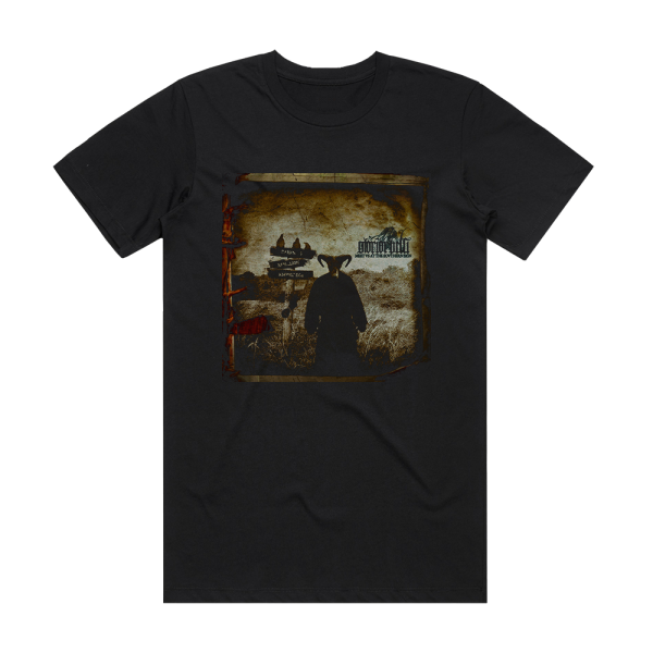 Glorior Belli Meet Us At The Southern Sign Album Cover T-Shirt Black
