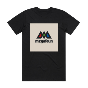 Megafaun Megafaun Album Cover T-Shirt Black