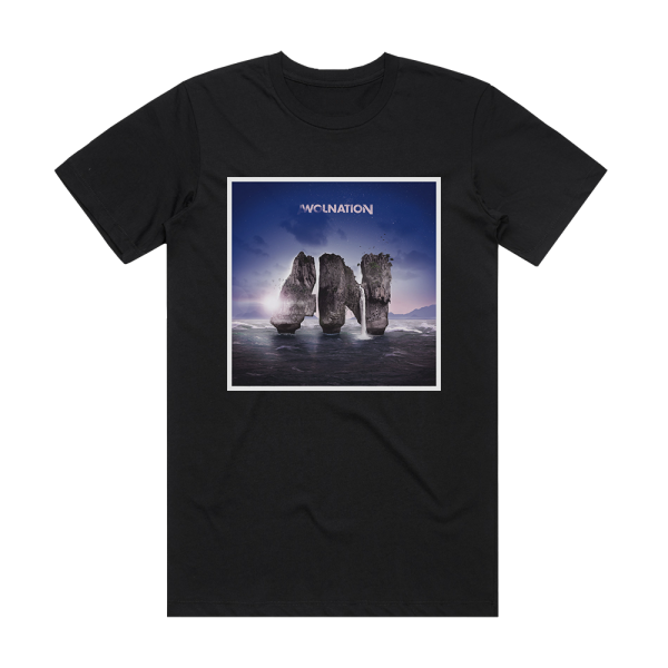 AWOLNATION Megalithic Symphony 1 Album Cover T-Shirt Black