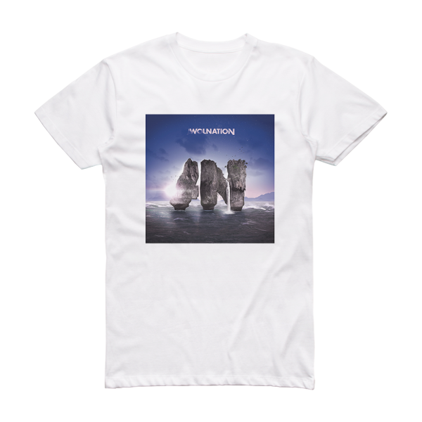 AWOLNATION Megalithic Symphony 1 Album Cover T-Shirt White