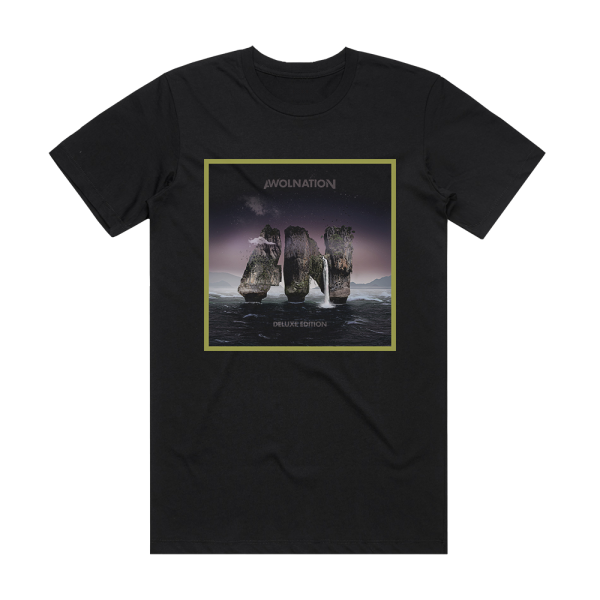 AWOLNATION Megalithic Symphony 2 Album Cover T-Shirt Black