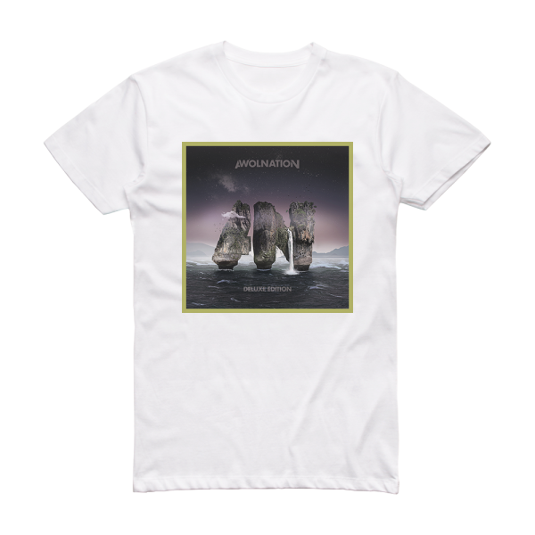 AWOLNATION Megalithic Symphony 2 Album Cover T-Shirt White