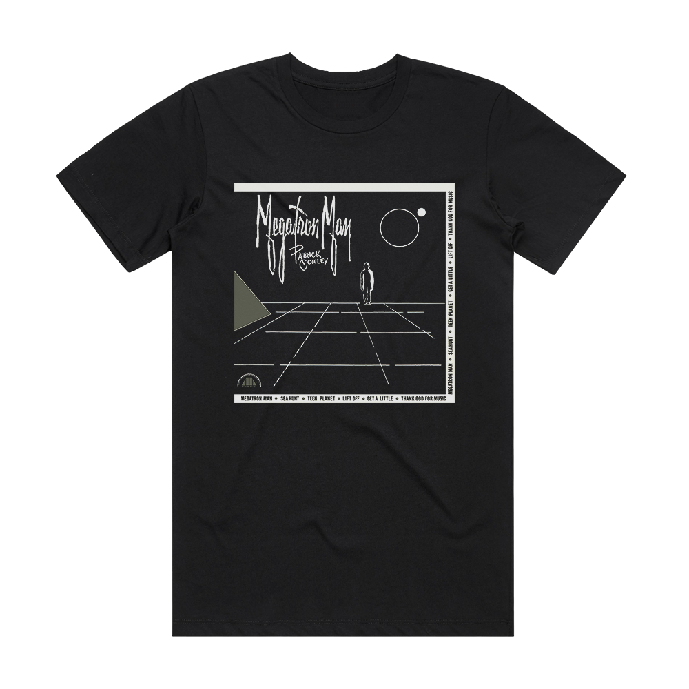 Patrick Cowley Megatron Man 1 Album Cover T-Shirt Black