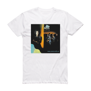Matia Bazar Melancholia Album Cover T-Shirt White