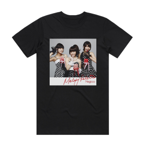Negicco Melody Palette Album Cover T-Shirt Black