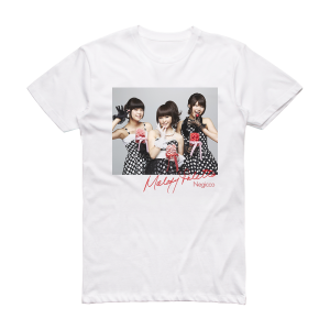 Negicco Melody Palette Album Cover T-Shirt White