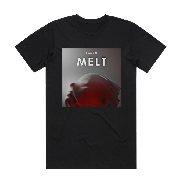 Boxed In Melt Album Cover T-Shirt Black