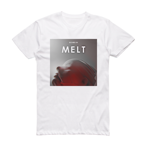 Boxed In Melt Album Cover T-Shirt White