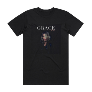 Grace Memo Album Cover T-Shirt Black