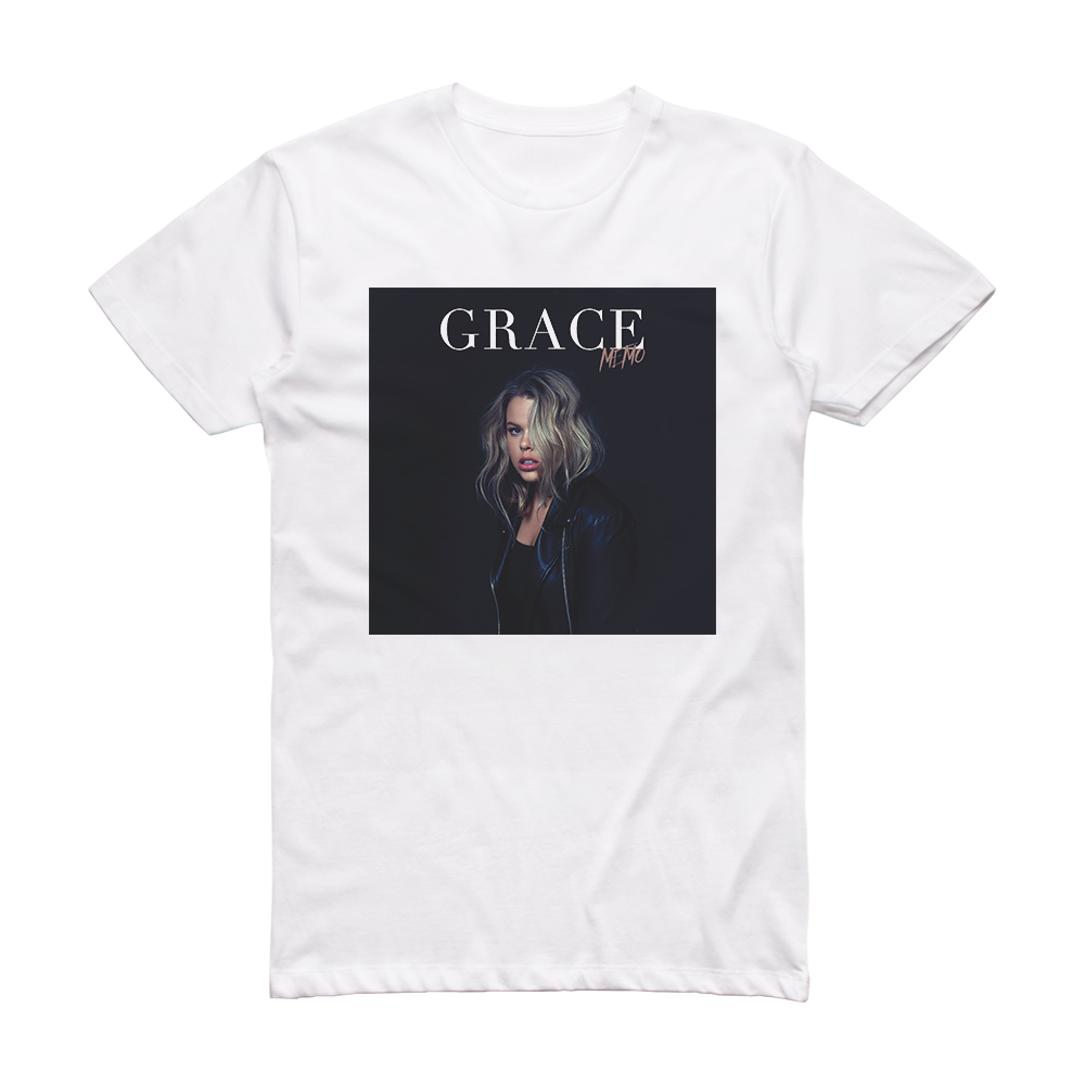 Grace Memo Album Cover T-Shirt White