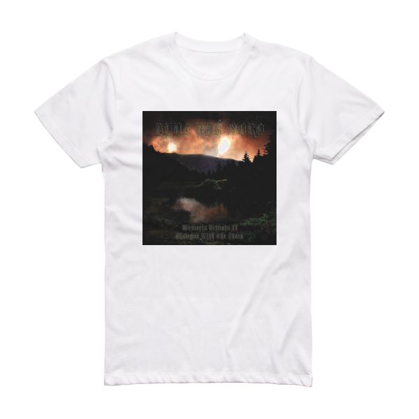 Blut aus Nord Memoria Vetusta Ii Dialogue With The Stars Album Cover T-Shirt White