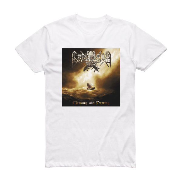Graveland Memory And Destiny 1 Album Cover T-Shirt White