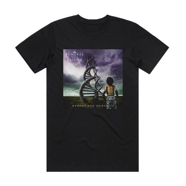 Funeral for a Friend Memory And Humanity 2 Album Cover T-Shirt Black