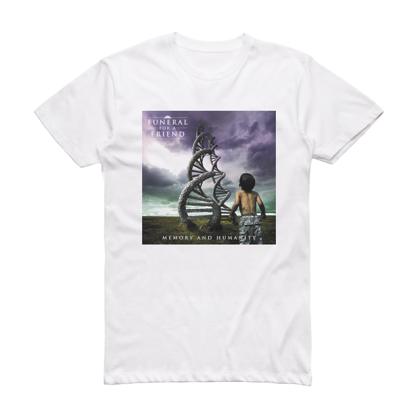 Funeral for a Friend Memory And Humanity 2 Album Cover T-Shirt White