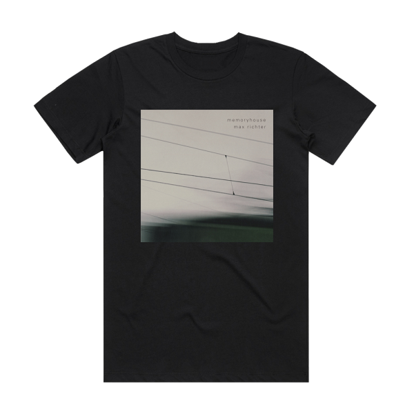 Max Richter Memoryhouse Album Cover T-Shirt Black