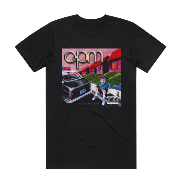 OPM Menace To Sobriety Album Cover T-Shirt Black