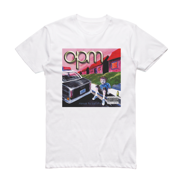 OPM Menace To Sobriety Album Cover T-Shirt White