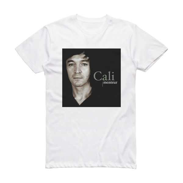 Cali Menteur Album Cover T-Shirt White