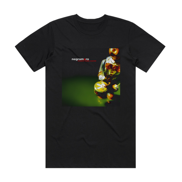 Negramaro Mentre Tutto Scorre Album Cover T-Shirt Black