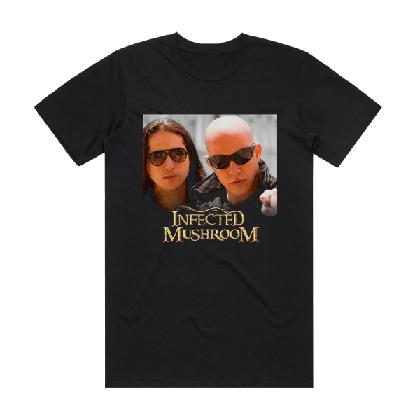 Infected Mushroom Merlin Album Cover T-Shirt Black