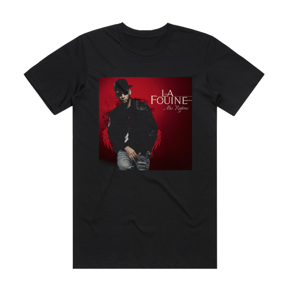 La Fouine Mes Repres Album Cover T-Shirt Black