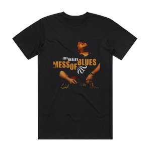 Jeff Healey Mess Of Blues Album Cover T-Shirt Black