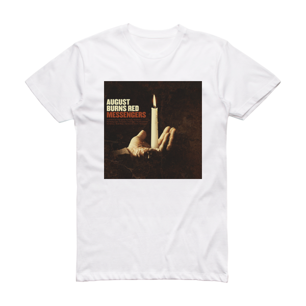 August Burns Red Messengers Album Cover T-Shirt White