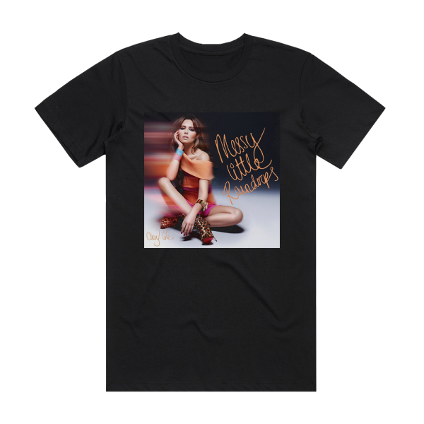 Cheryl Cole Messy Little Raindrops Album Cover T-Shirt Black