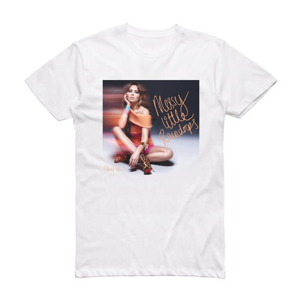 Cheryl Cole Messy Little Raindrops Album Cover T-Shirt White