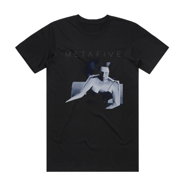 METAFIVE Meta Album Cover T-Shirt Black