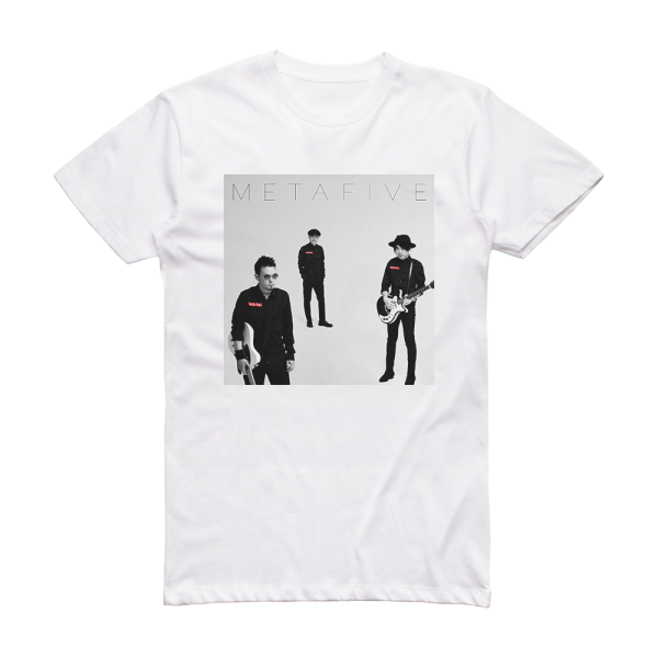 METAFIVE Metahalf Album Cover T-Shirt White