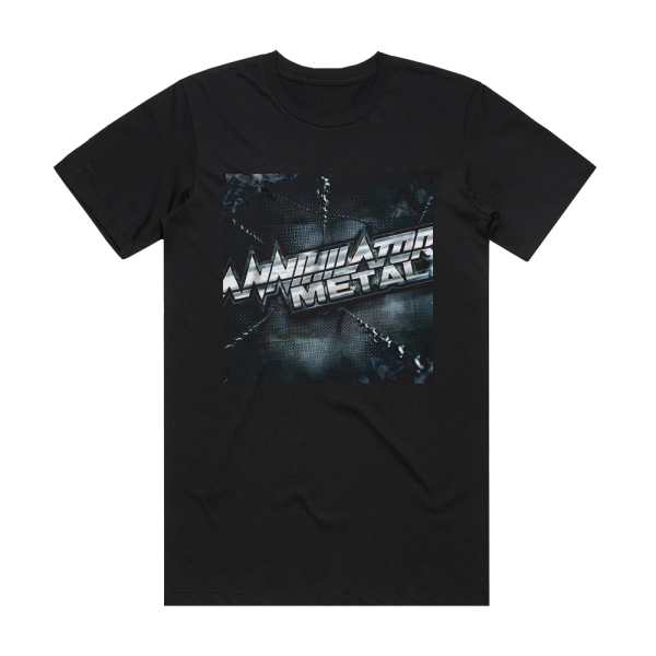 Annihilator Metal Album Cover T-Shirt Black