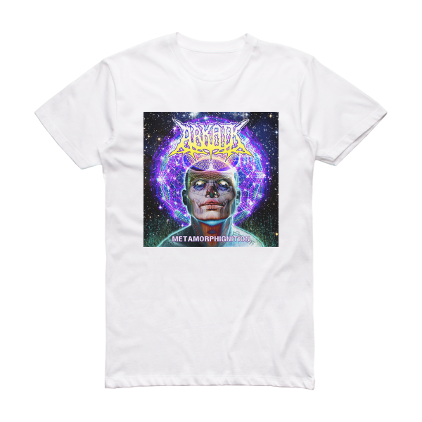 Arkaik Metamorphignition 2 Album Cover T-Shirt White