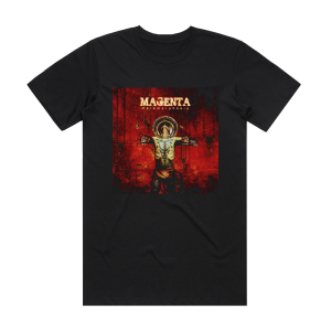 Magenta Metamorphosis Album Cover T-Shirt Black