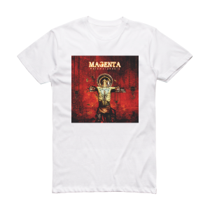 Magenta Metamorphosis Album Cover T-Shirt White