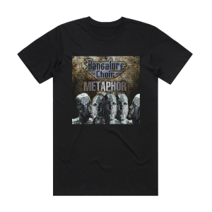 Bangalore Choir Metaphor Album Cover T-Shirt Black
