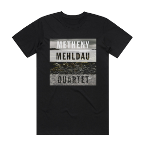 Metheny Mehldau Quartet Metheny Mehldau Quartet Album Cover T-Shirt Black