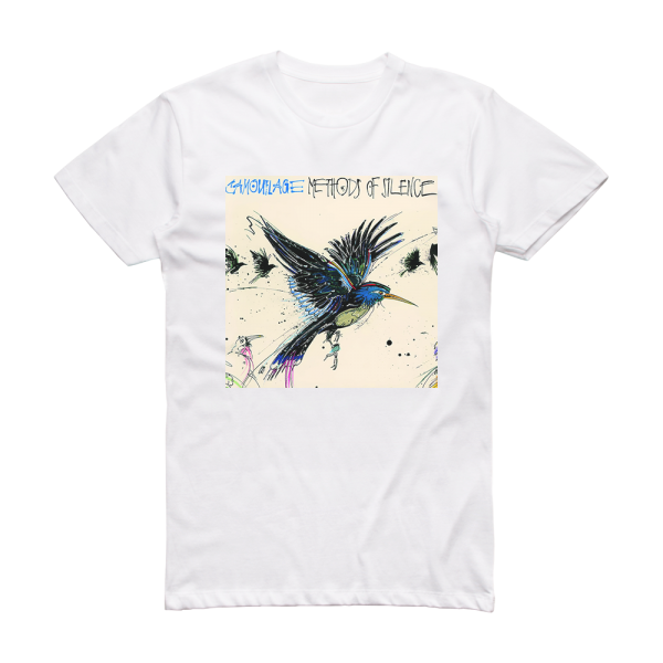 Camouflage Methods Of Silence Album Cover T-Shirt White