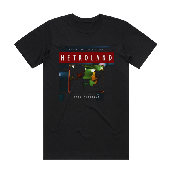 Mark Knopfler Metroland Album Cover T-Shirt Black