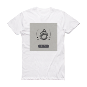 MG Mg Album Cover T-Shirt White