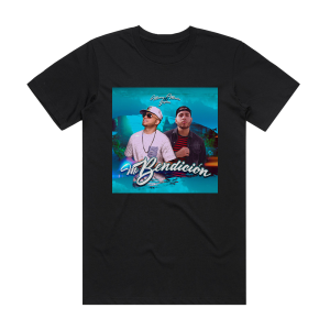 manny montes Mi Bendicin Album Cover T-Shirt Black