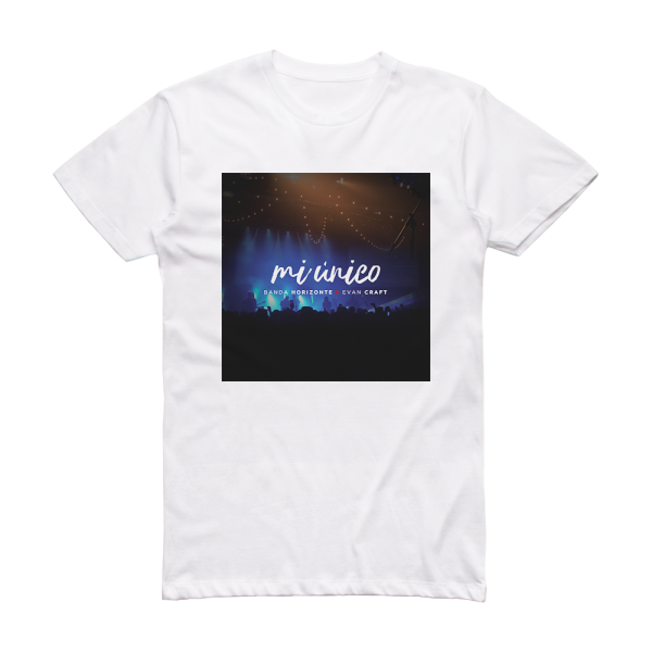 Evan Craft Mi Nico Album Cover T-Shirt White