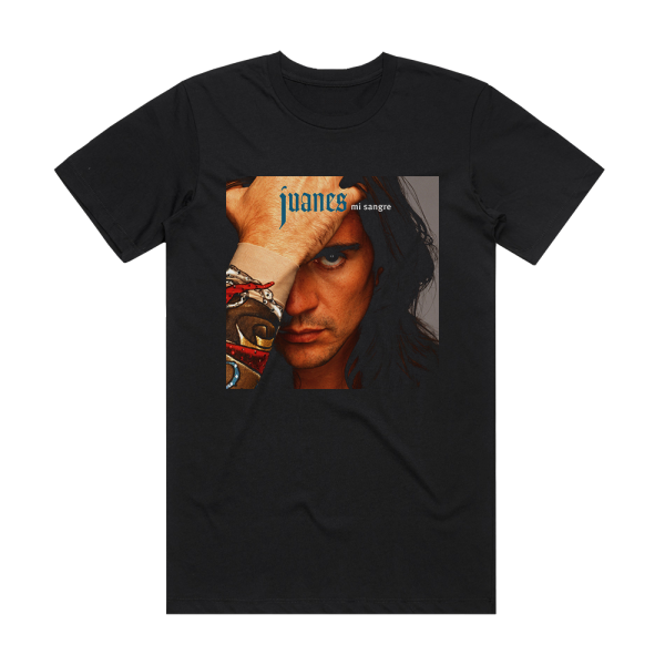 Juanes Mi Sangre Album Cover T-Shirt Black