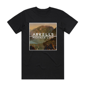 Arkells Michigan Left Album Cover T-Shirt Black