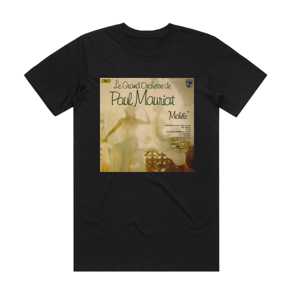 Paul Mauriat Michle Album Cover T-Shirt Black