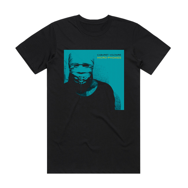 Cabaret Voltaire Micro Phonies 2 Album Cover T-Shirt Black