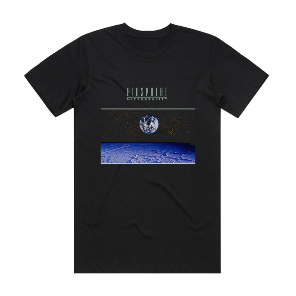 Biosphere Microgravity 5 Album Cover T-Shirt Black