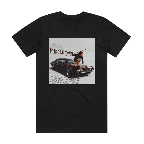 Neko Case Middle Cyclone Album Cover T-Shirt Black